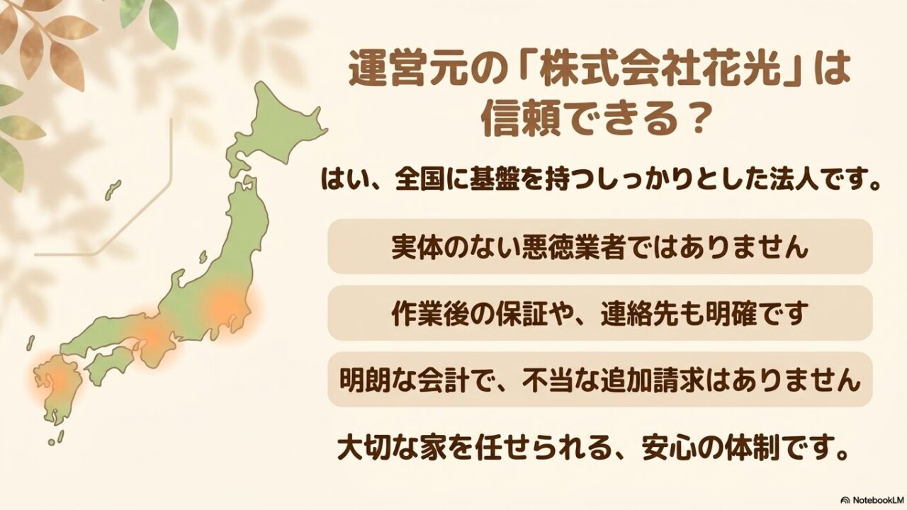 プロテック、ダスキン、ねずみ110番、ホームレスキューの特徴と長所を比較した表