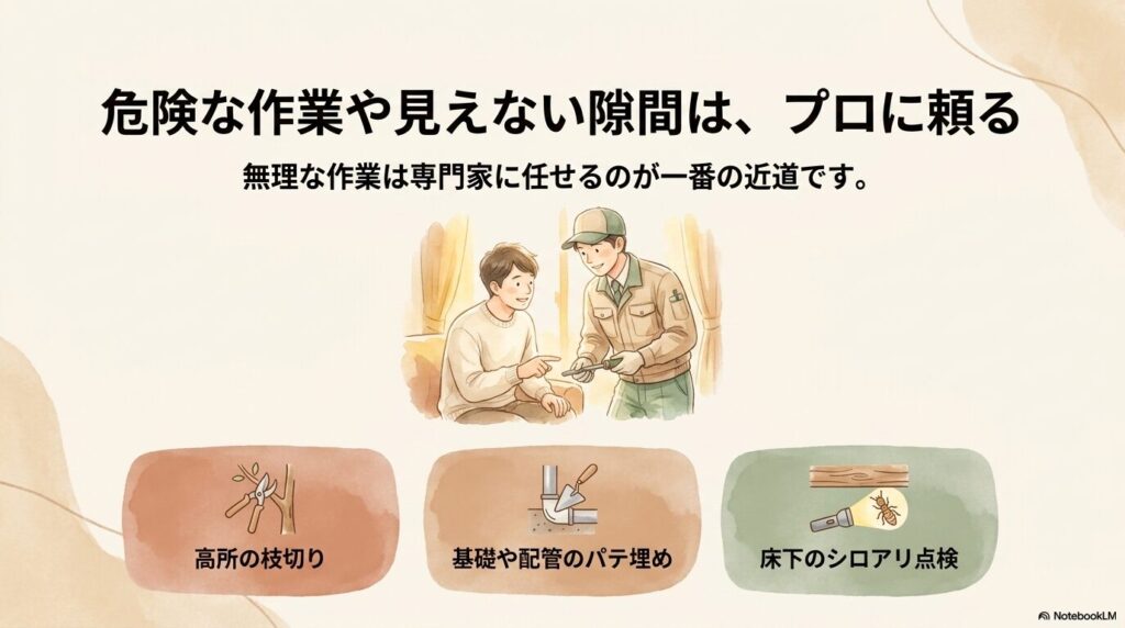 植物や物を減らすだけで虫の侵入を減らせる「引き算の庭」という新常識