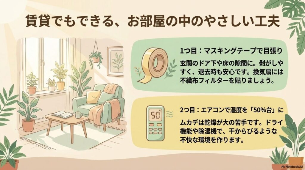 落ち葉、庭木の密集、湿気など、ムカデが出やすい家に共通する5つの特徴