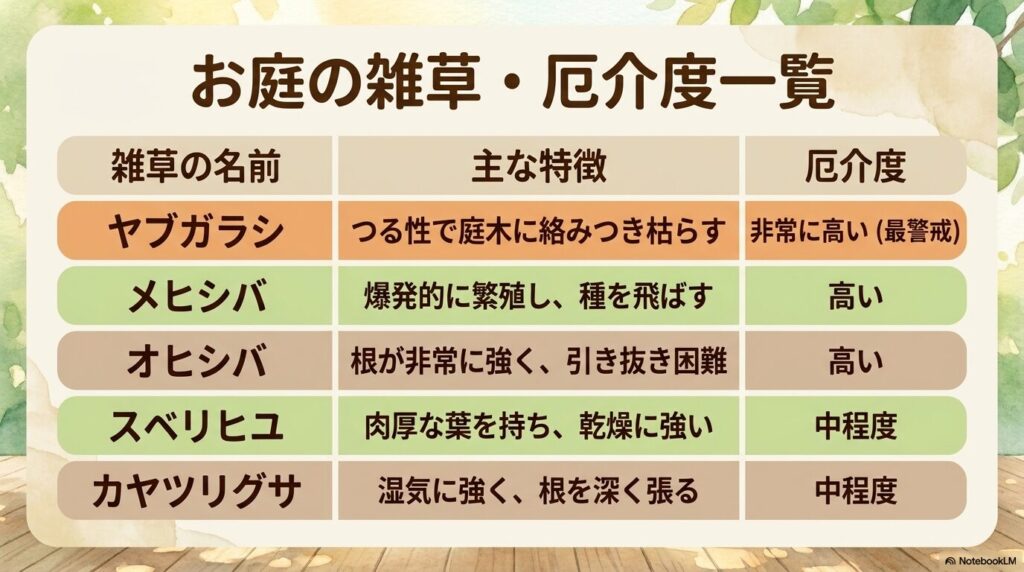 茎葉処理型と土壌処理型という2種類の除草剤の仕組み